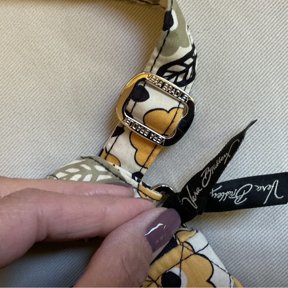 Vera Bradley Lizzy Crossbody Purse Handbag Go Wild - Picture 9 of 14
